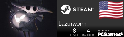 Lazorworm Steam Signature