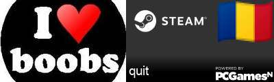 quit Steam Signature