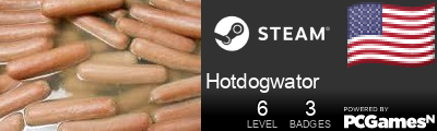 Hotdogwator Steam Signature
