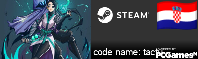 code name: tactu Steam Signature