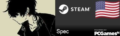 Spec Steam Signature