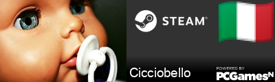 Cicciobello Steam Signature