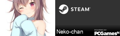 Neko-chan Steam Signature