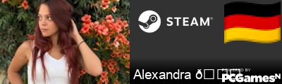 Alexandra 💜 Steam Signature