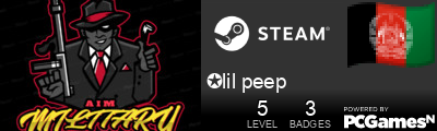 ✪lil peep Steam Signature