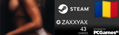 ✪ ZAXXYAX Steam Signature