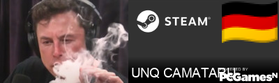 UNQ CAMATARU Steam Signature