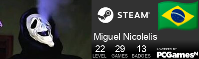 Miguel Nicolelis Steam Signature
