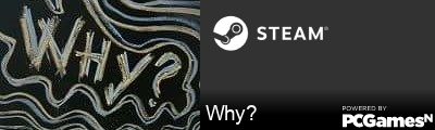 Why? Steam Signature