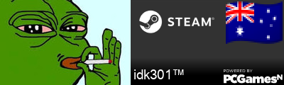idk301™ Steam Signature