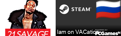 Iam on VACation Steam Signature
