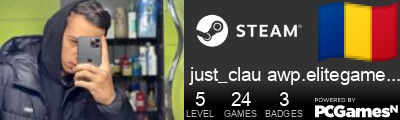 just_clau awp.elitegamers.ro Steam Signature