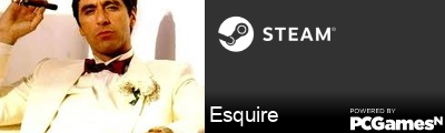 Esquire Steam Signature