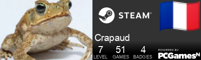 Crapaud Steam Signature