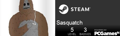 Sasquatch Steam Signature