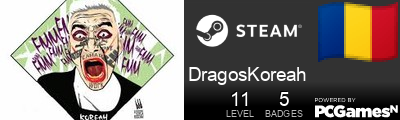 DragosKoreah Steam Signature