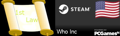 Who Inc Steam Signature