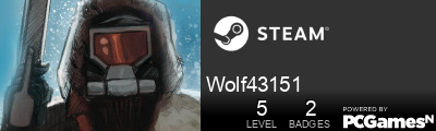 Wolf43151 Steam Signature