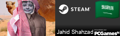 Jahid Shahzad Steam Signature