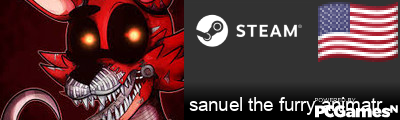sanuel the furry animatronic Steam Signature