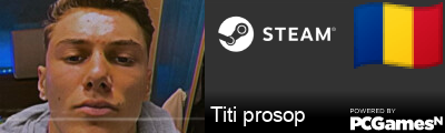 Titi prosop Steam Signature