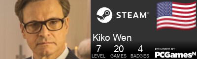 Kiko Wen Steam Signature