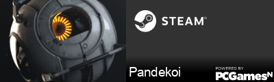 Pandekoi Steam Signature