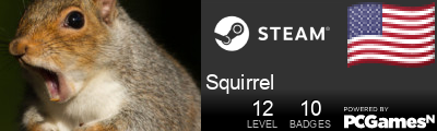 Squirrel Steam Signature