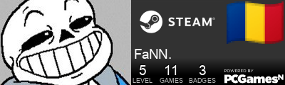 FaNN. Steam Signature