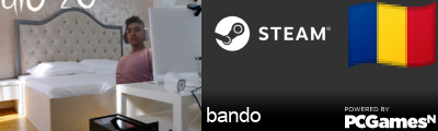 bando Steam Signature