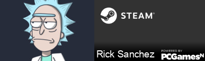 Rick Sanchez Steam Signature