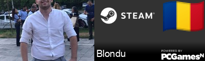 Blondu Steam Signature