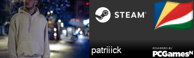 patriiick Steam Signature