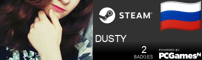 DUSTY Steam Signature