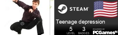 Teenage depression Steam Signature