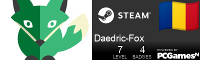 Daedric-Fox Steam Signature