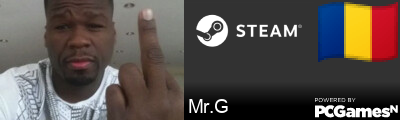 Mr.G Steam Signature