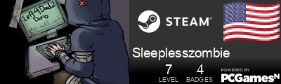 Sleeplesszombie Steam Signature