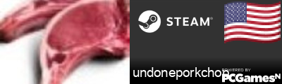undoneporkchop Steam Signature