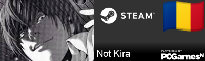 Not Kira Steam Signature