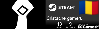 Cristache gameru' Steam Signature