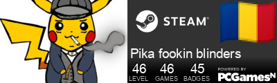 Pika fookin blinders Steam Signature