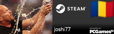 joshi77 Steam Signature