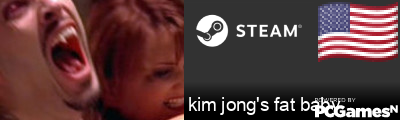 kim jong's fat baby Steam Signature