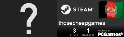 thosecheapgames Steam Signature
