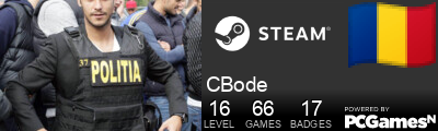 CBode Steam Signature