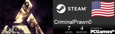 CriminalPrawn0 Steam Signature