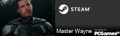Master Wayne Steam Signature