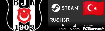 RUSH3R Steam Signature