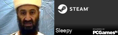 Sleepy Steam Signature